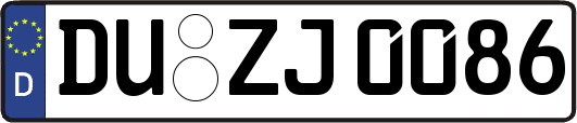 DU-ZJ0086