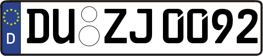 DU-ZJ0092