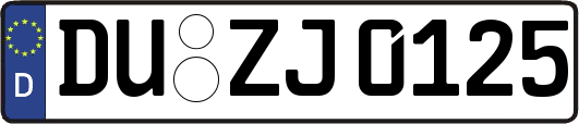 DU-ZJ0125
