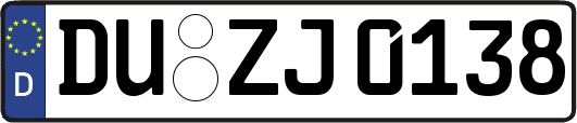 DU-ZJ0138