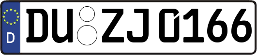DU-ZJ0166