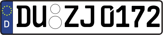 DU-ZJ0172