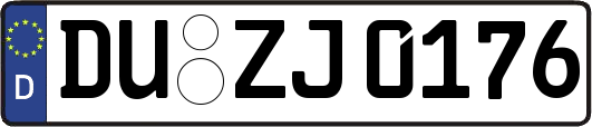 DU-ZJ0176