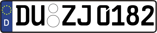 DU-ZJ0182
