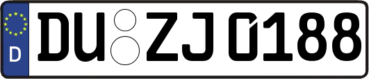 DU-ZJ0188