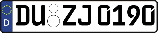 DU-ZJ0190