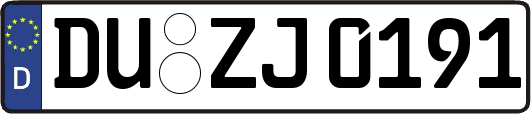 DU-ZJ0191