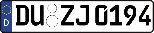 DU-ZJ0194