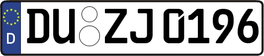 DU-ZJ0196