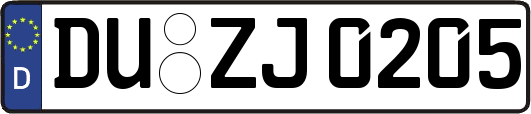 DU-ZJ0205