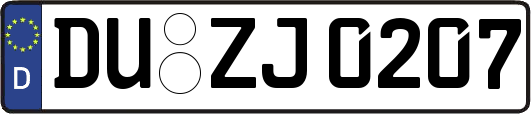 DU-ZJ0207