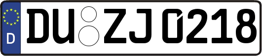 DU-ZJ0218