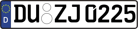DU-ZJ0225