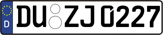 DU-ZJ0227