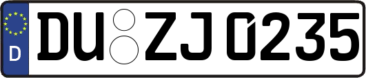 DU-ZJ0235