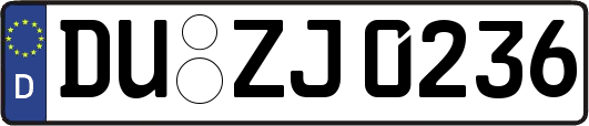 DU-ZJ0236