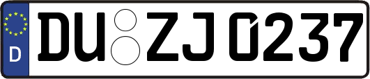 DU-ZJ0237
