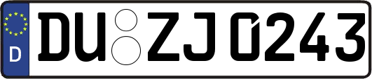 DU-ZJ0243