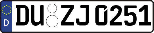 DU-ZJ0251
