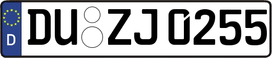 DU-ZJ0255