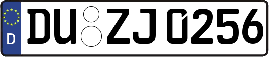 DU-ZJ0256