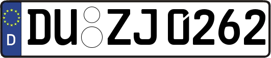 DU-ZJ0262