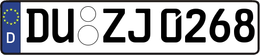 DU-ZJ0268