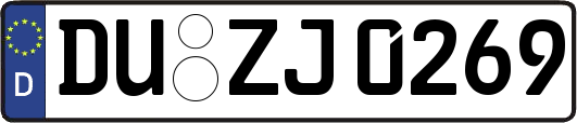 DU-ZJ0269