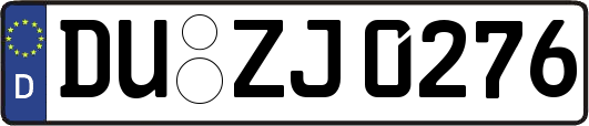 DU-ZJ0276
