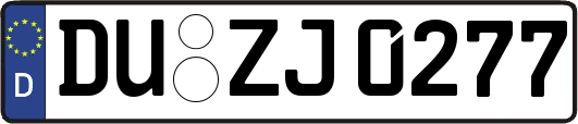 DU-ZJ0277