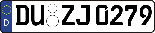 DU-ZJ0279