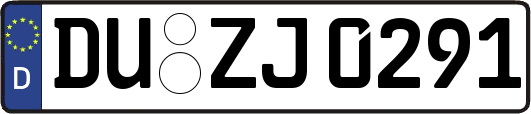 DU-ZJ0291