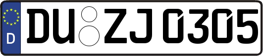 DU-ZJ0305
