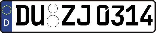 DU-ZJ0314