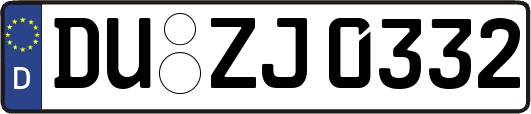 DU-ZJ0332