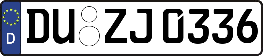 DU-ZJ0336