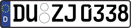DU-ZJ0338