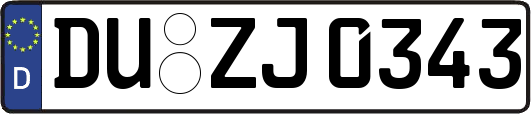 DU-ZJ0343