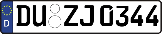 DU-ZJ0344