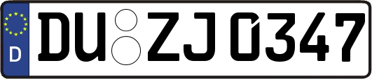 DU-ZJ0347