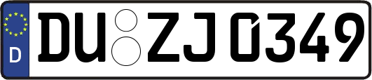 DU-ZJ0349