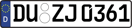 DU-ZJ0361