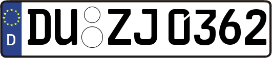 DU-ZJ0362