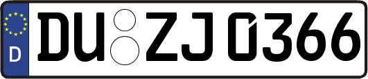 DU-ZJ0366
