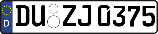 DU-ZJ0375