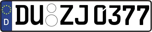 DU-ZJ0377