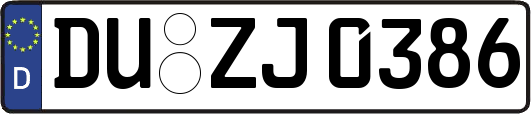 DU-ZJ0386