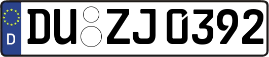 DU-ZJ0392
