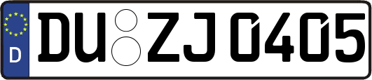 DU-ZJ0405