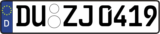 DU-ZJ0419